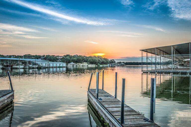 Boat Storage, Dry Stack, Covered Slips Lake Country Marina Amenities
